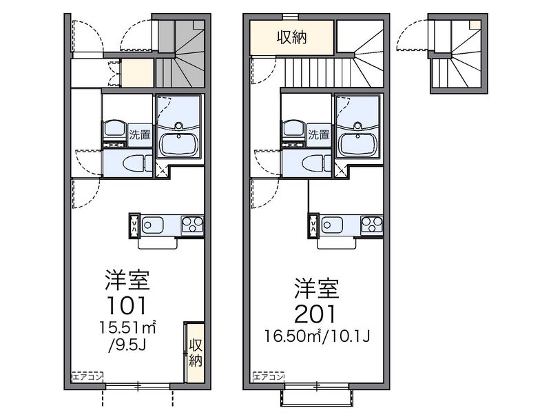 レオネクストさくらんぼ 間取図