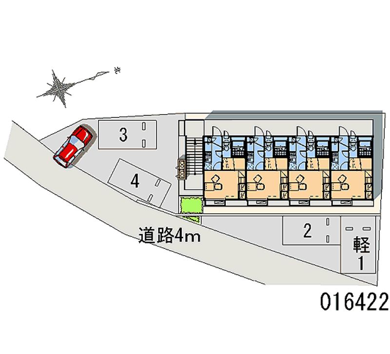 レオパレスフィレンツェ湘南 月極駐車場