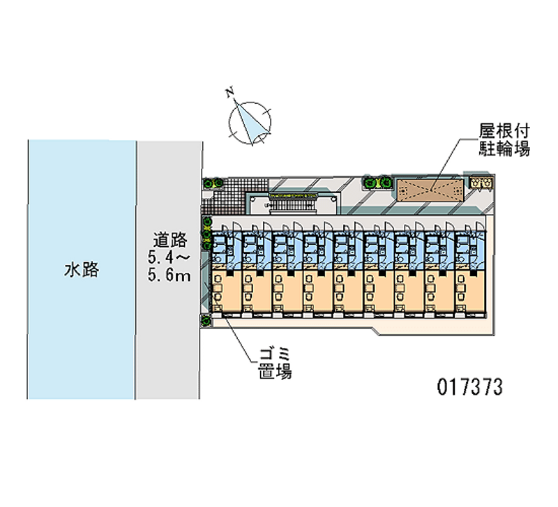 レオパレスみずほサード 区画図