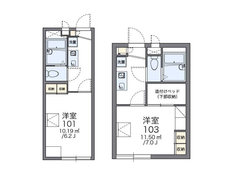 レオパレスＰｒｅｍｉｅｒ 間取図