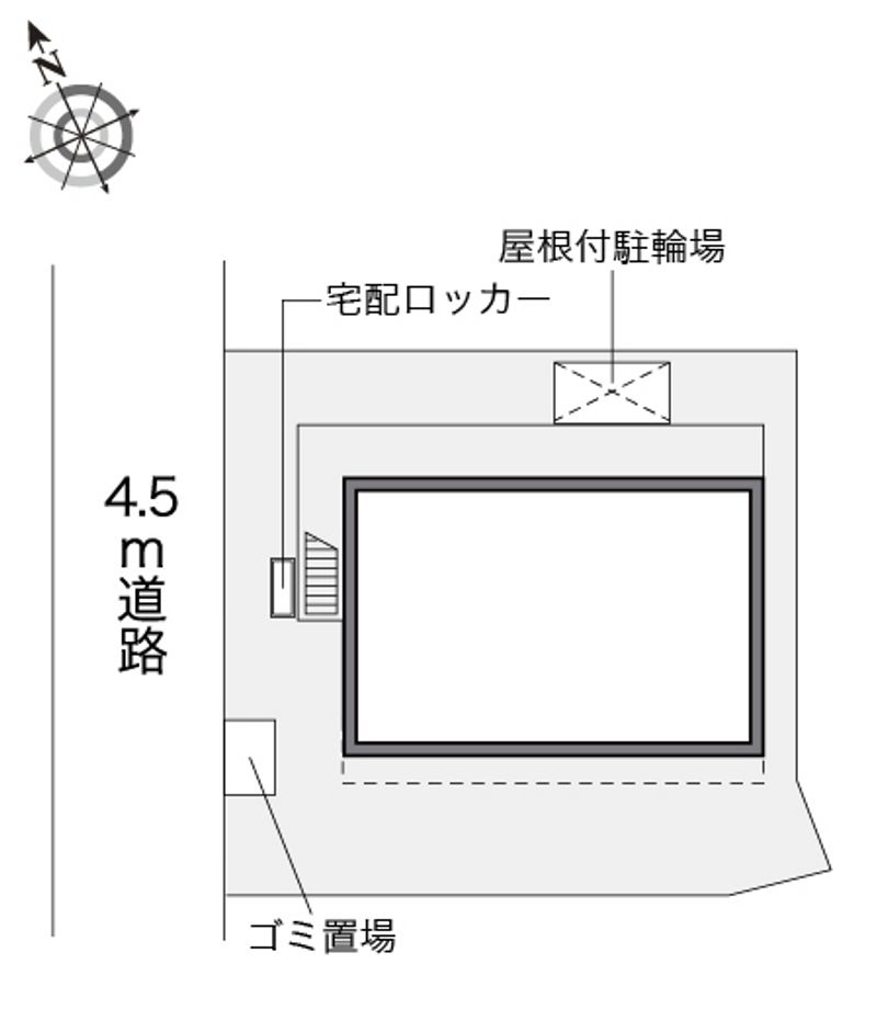 レオパレス久末 配置図