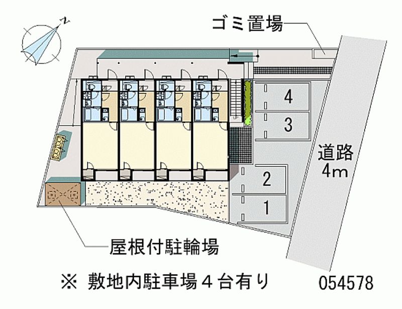 レオネクストパレット 月極駐車場