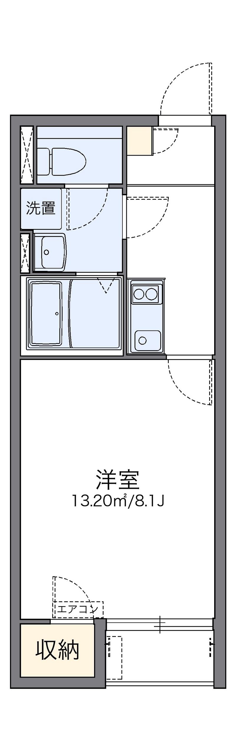 レオネクストグランヴィアⅤ 間取図