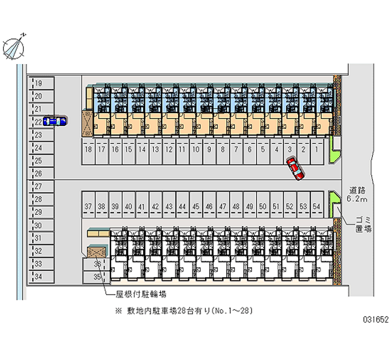 31652 bãi đậu xe hàng tháng