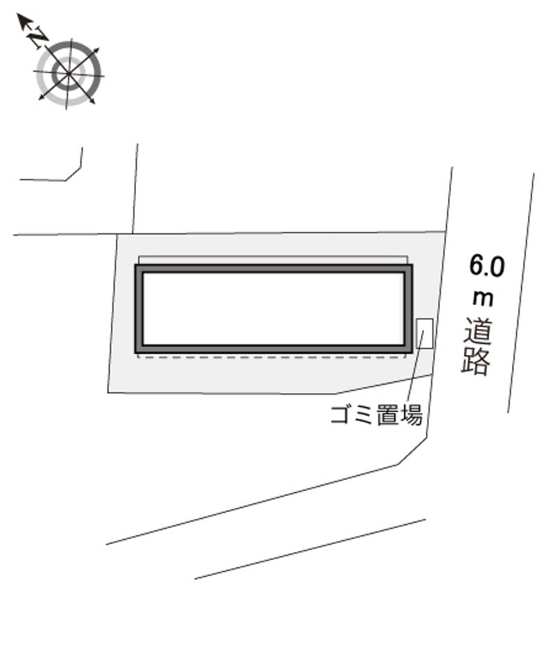 レオパレス八ヶ崎 配置図