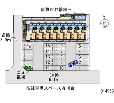 14963 Monthly parking lot