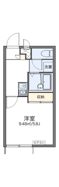 レオパレスＦｕｊｉ 間取り図