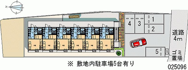 レオパレスＤｅｙｅｓ　山ノ下 月極駐車場