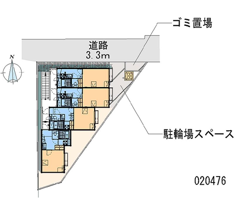 レオパレス和 区画図