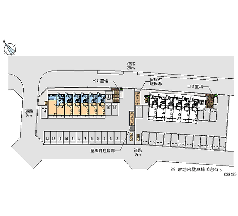 39485月租停车场