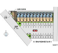 23077 Monthly parking lot