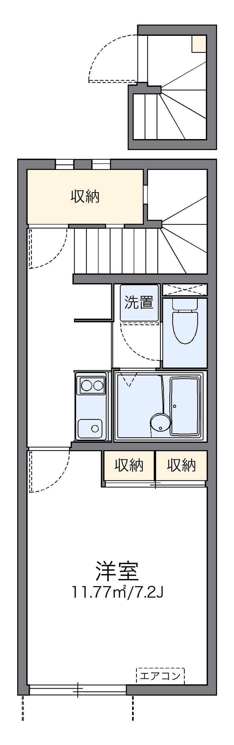 レオネクストアンソレイユ 間取図