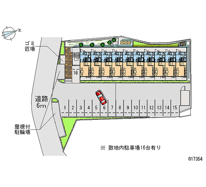 17354 Monthly parking lot