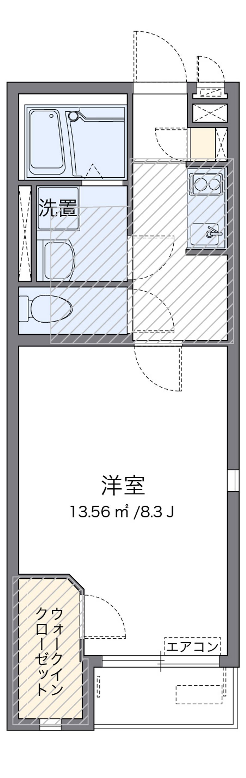 ミランダル　シエル　Ⅱ 間取図