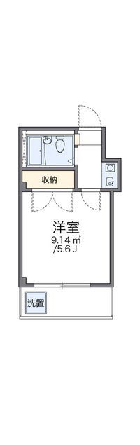 レオパレス春吉 間取り図