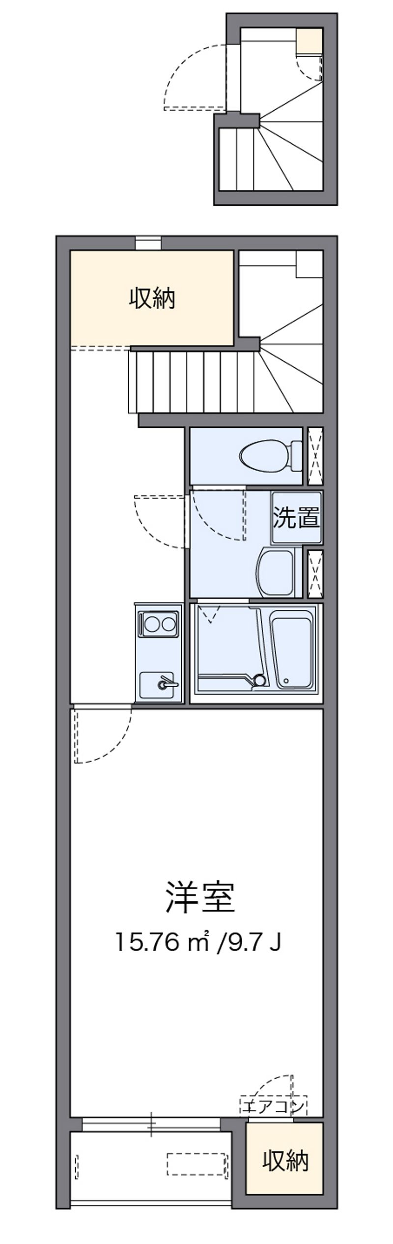 クレイノバーム 間取図