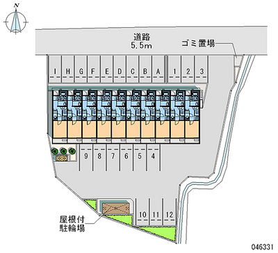 46331 Monthly parking lot