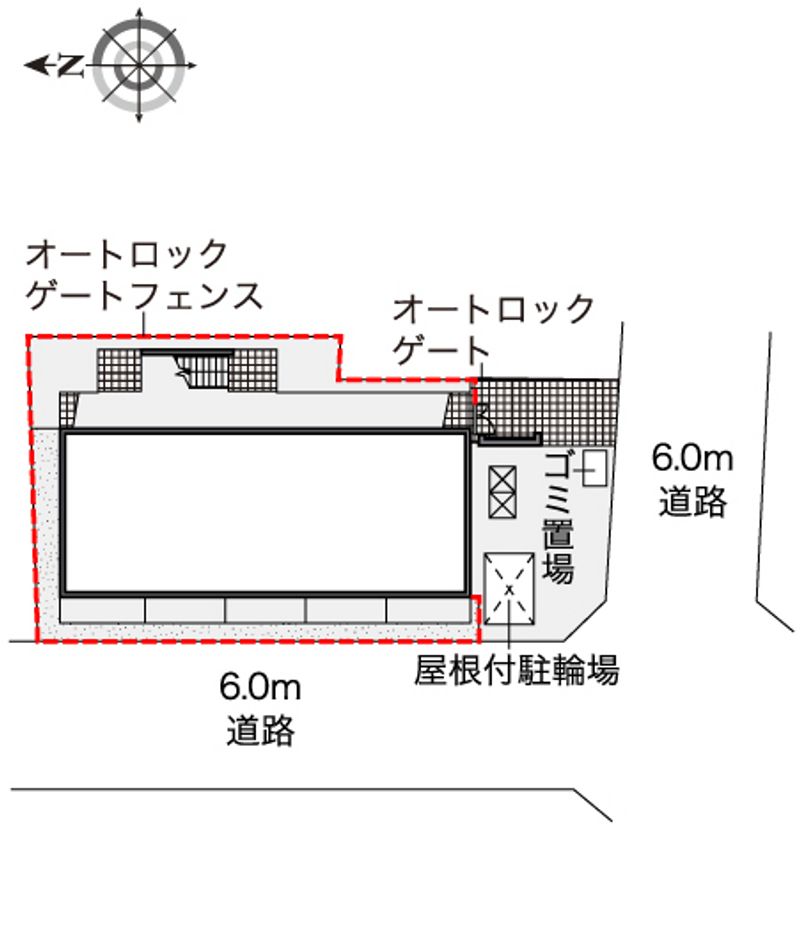 レオパレスシティセントラル 配置図