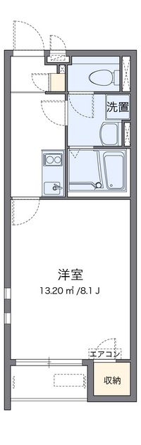 クレイノリベールコート五位堂 間取り図