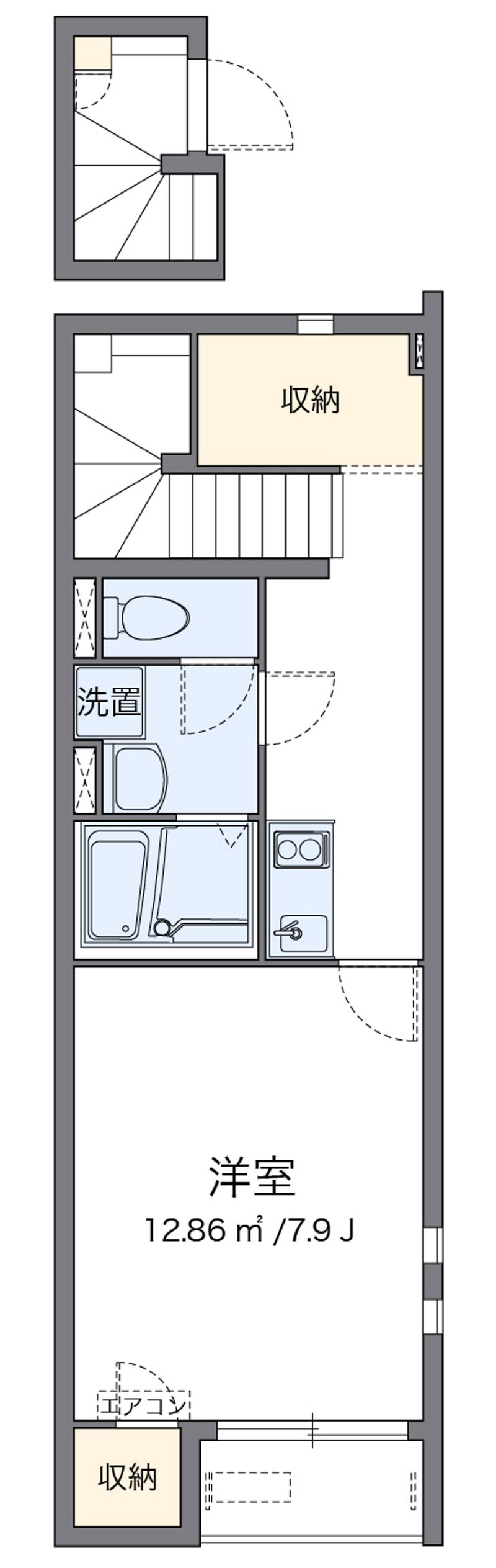 クレイノビレッジパル 間取り