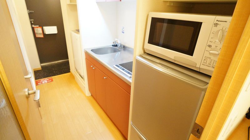 レオパレスけやき通り 玄関