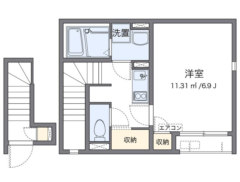 レオネクスト東堀 間取り
