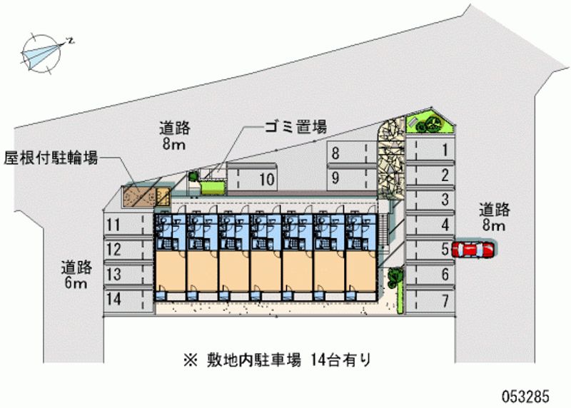 レオネクストアダージョ井田西 月極駐車場