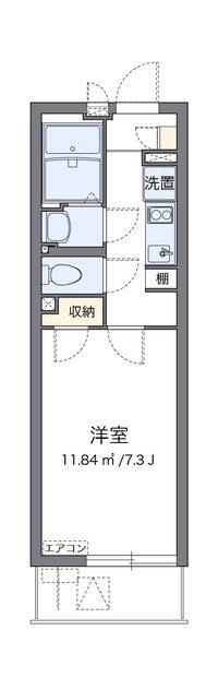 クレイノポスタ 間取り図