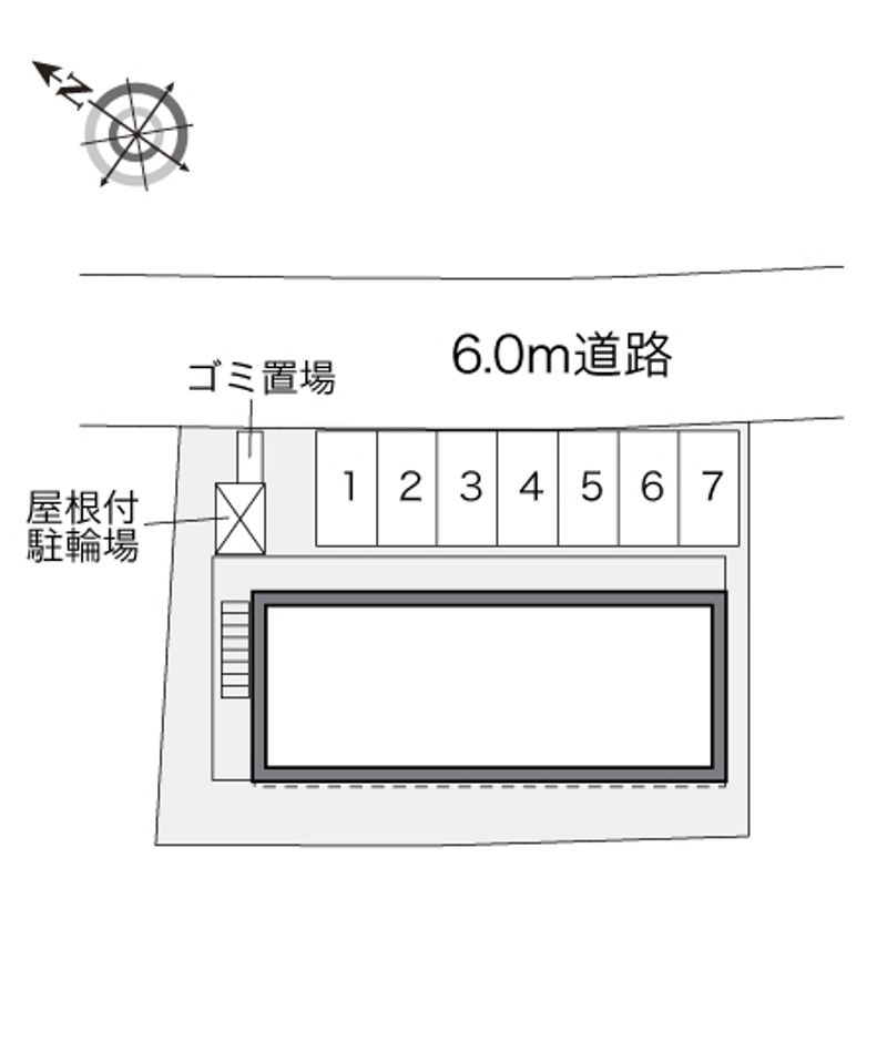 レオパレスアイリス 配置図