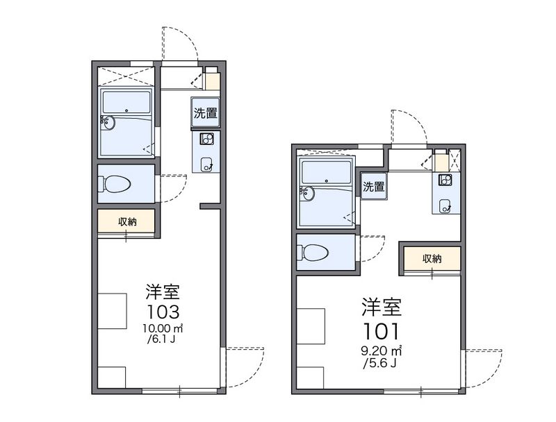 レオパレスメゾン・ド・ユキ 間取図