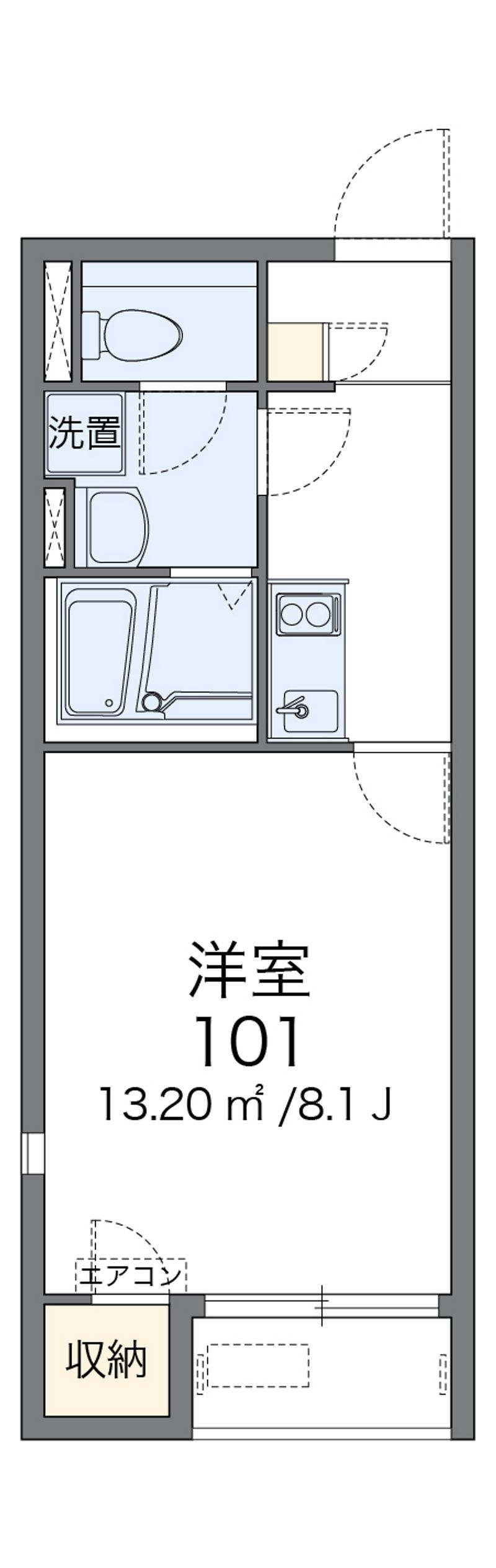 レオネクストソレイユアネックス 間取図