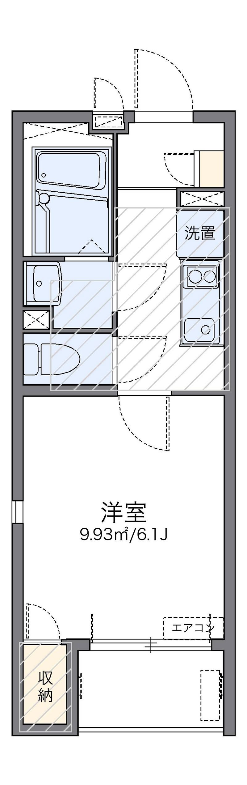 レオネクストヒルズ羽根木 間取図