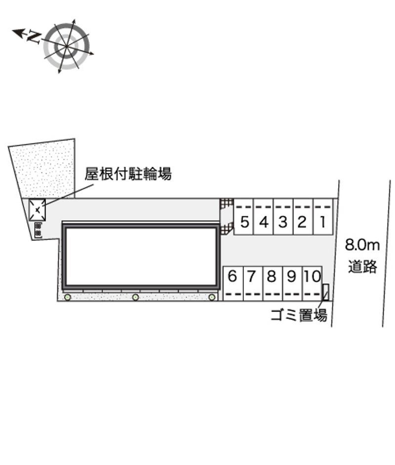 レオネクスト駿河 駐車場