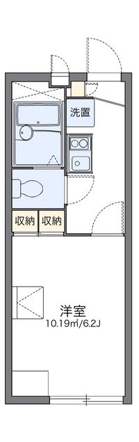 レオパレス東大門 間取り図