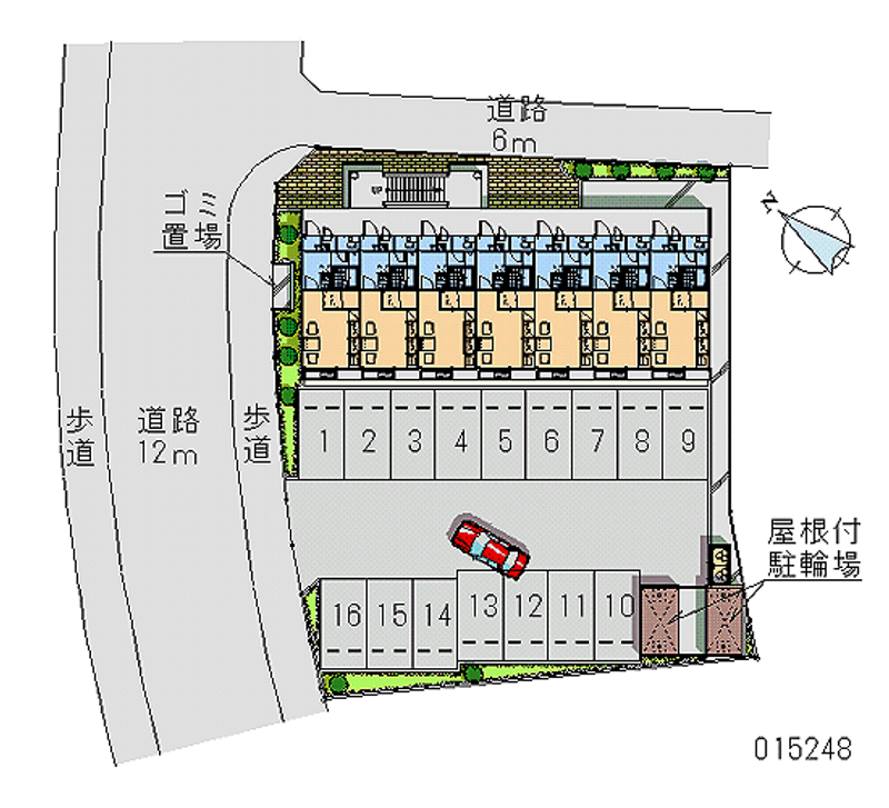 15248月租停車場