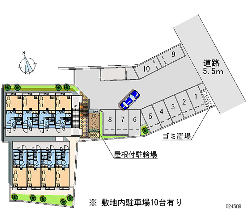 24508月租停车场