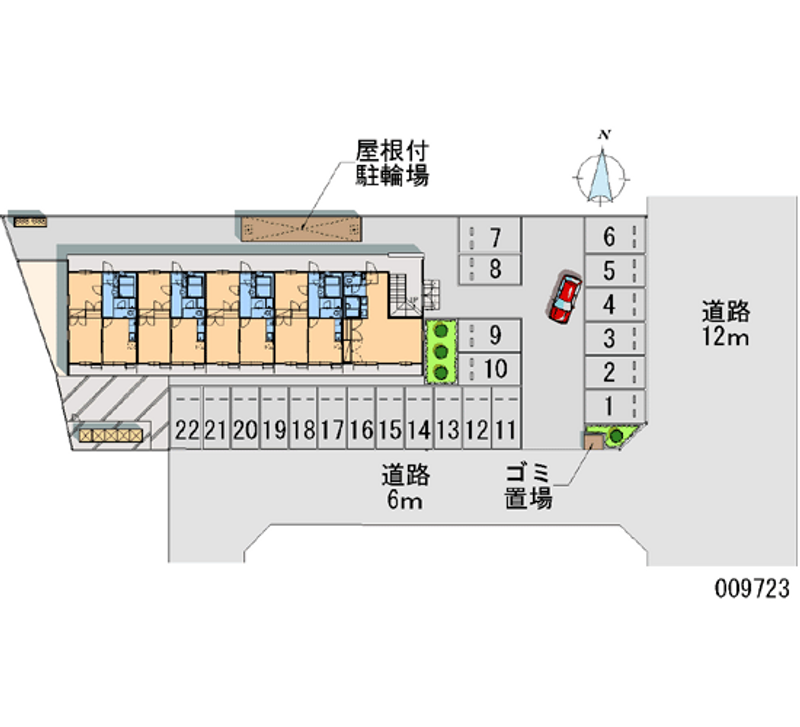 09723月租停車場