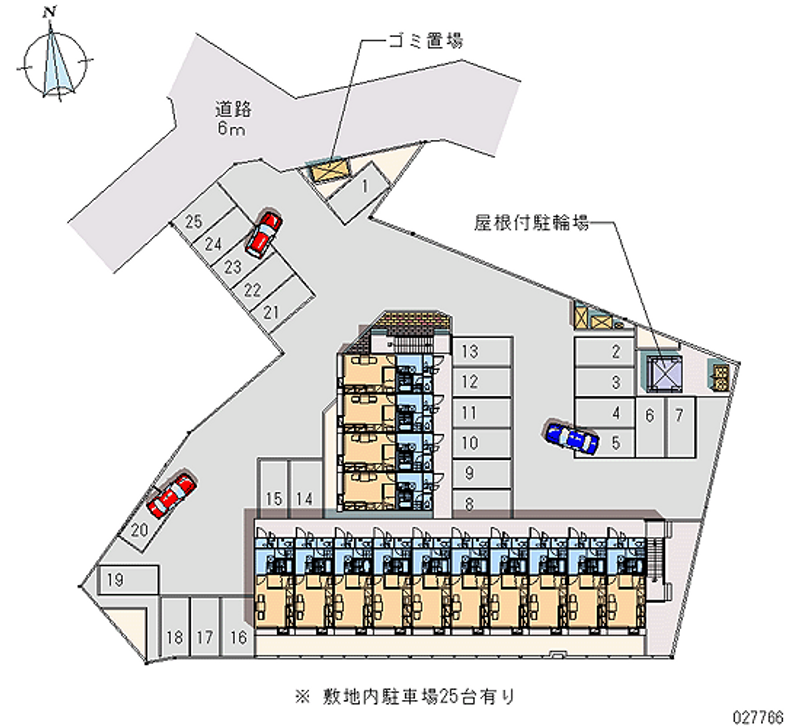 27766月租停車場