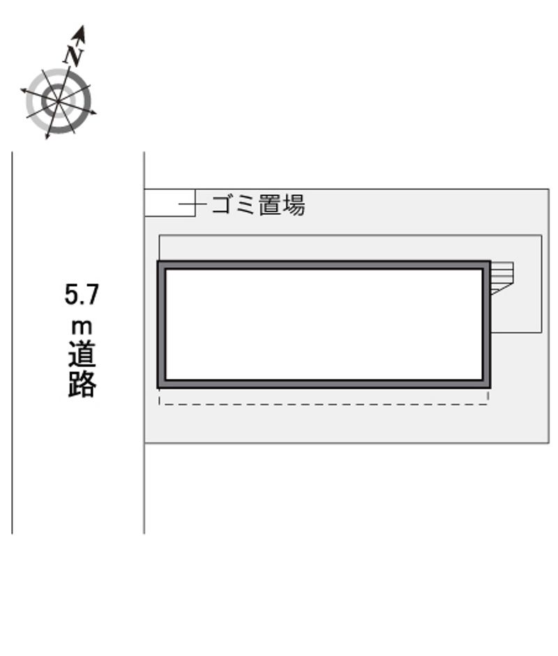 レオパレス日之出 配置図