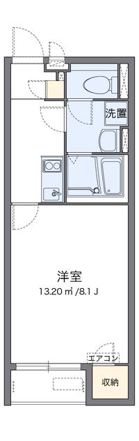 クレイノゆずりは 間取り図