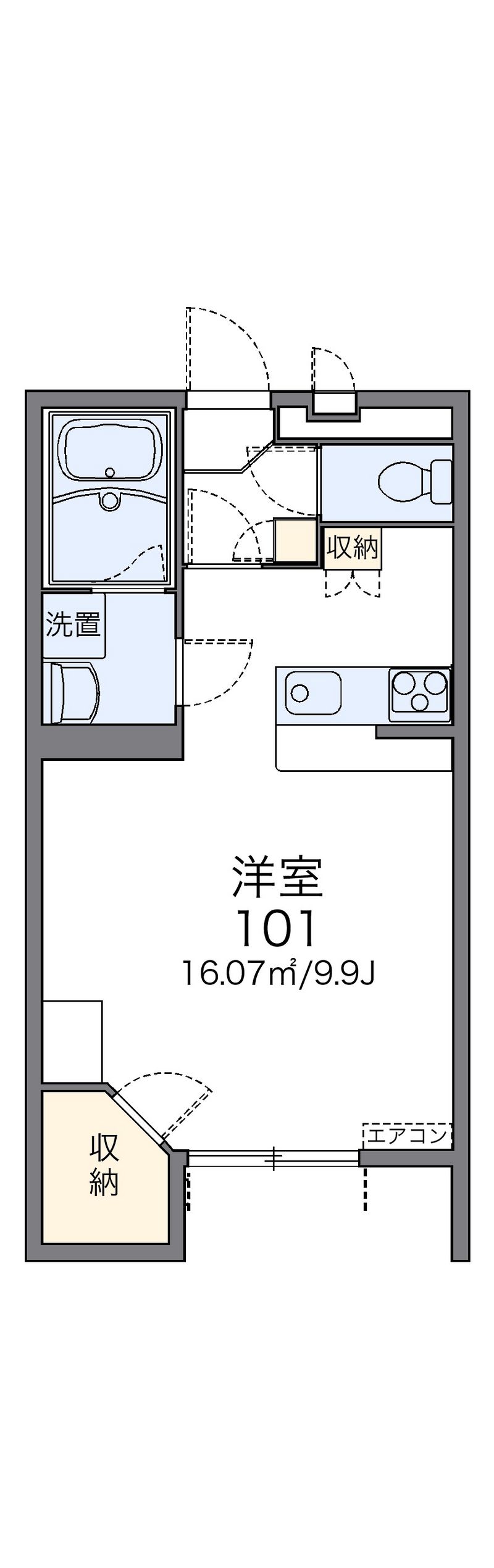 レオパレスチアーズ 間取図