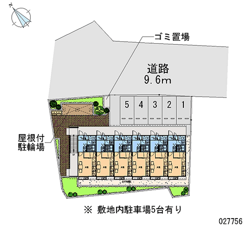 レオパレスリヴィエラ 月極駐車場