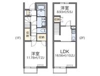 レオネクストサンパレス 間取り図