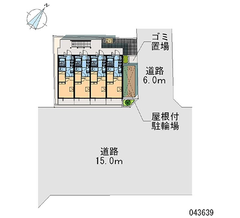 レオパレス廉 区画図