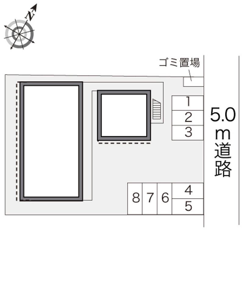 レオパレスハイマット 配置図