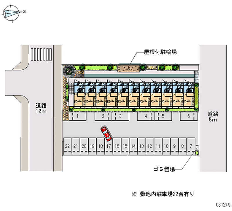 31249月租停车场