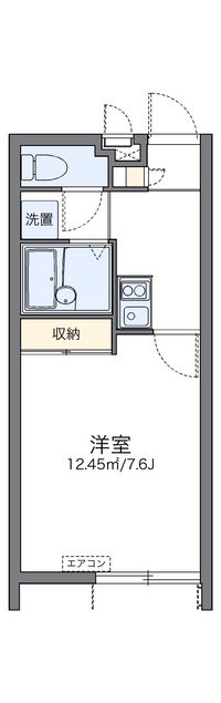 レオパレス小那覇 間取り図