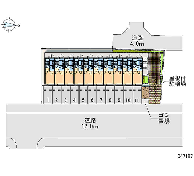 47187月租停車場