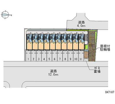 47187 Monthly parking lot