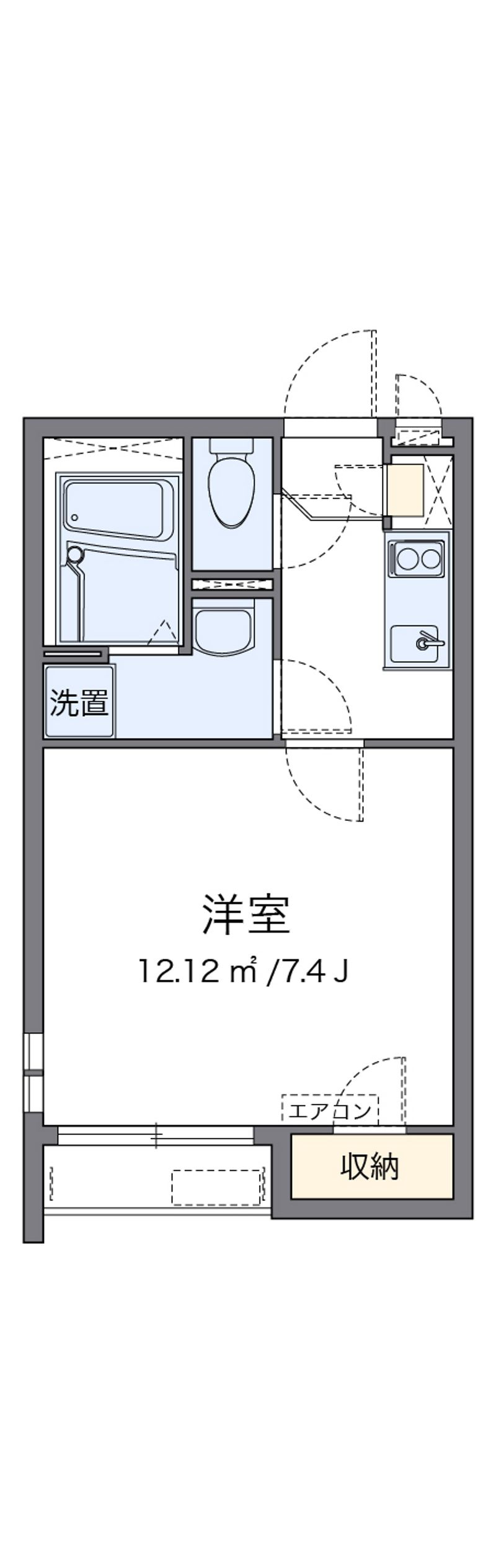 クレイノアウトゥンノ 間取り
